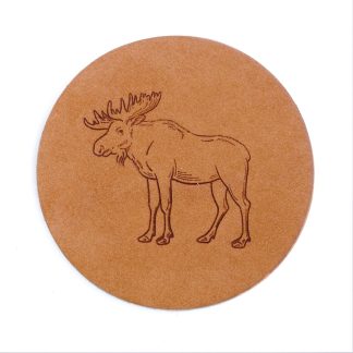 Glasunderlägg spalt 8 cm i diameter