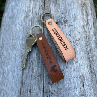 Keyloop nyckelring i läder
